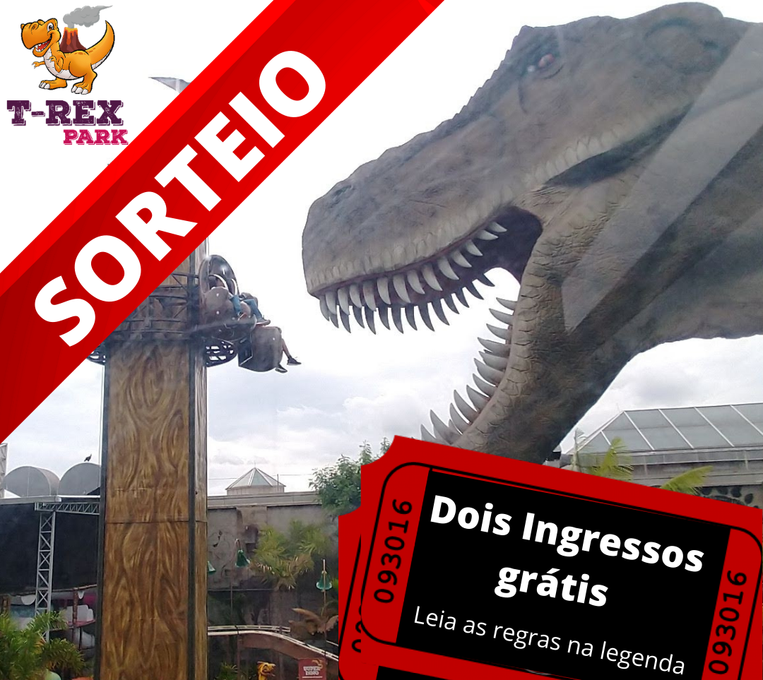 Sorteio – T-Rex Park Campinas